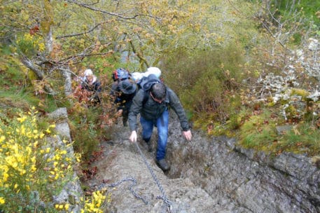 Stevig klimmen - foto: Jan Depelseneer