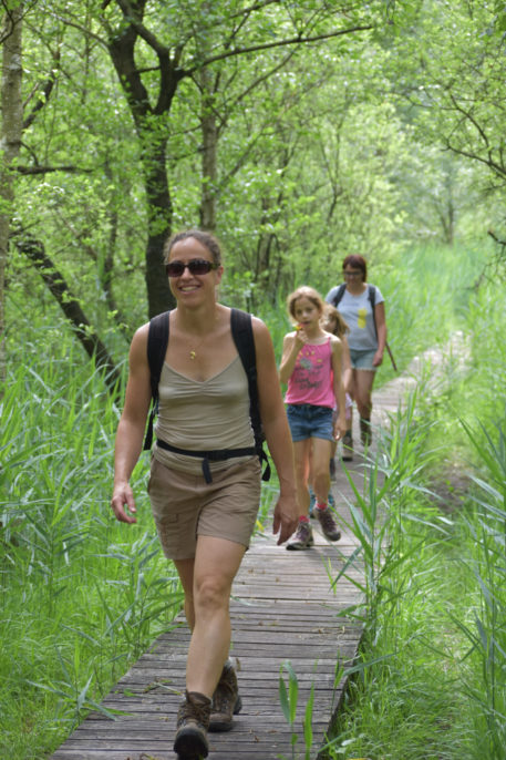 Wandelaars - foto: Eddy Vervynck