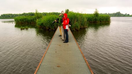 Roosterbrug op Jantjesplaat - foto: Jan Depelseneer