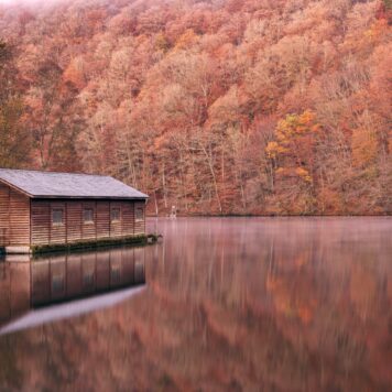 Boathouse Lac de Nisramont - foto: Hans Debruyne