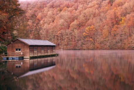 Boathouse Lac de Nisramont - foto: Hans Debruyne