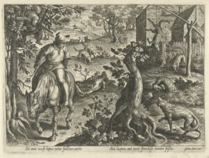 Wolvenjacht met vallen, 1578. © Rijksmuseum Amsterdam