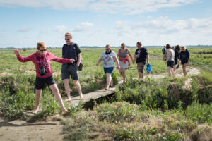 Oversteek van de Baai van de Somme - foto: Sandy Spaenhoven