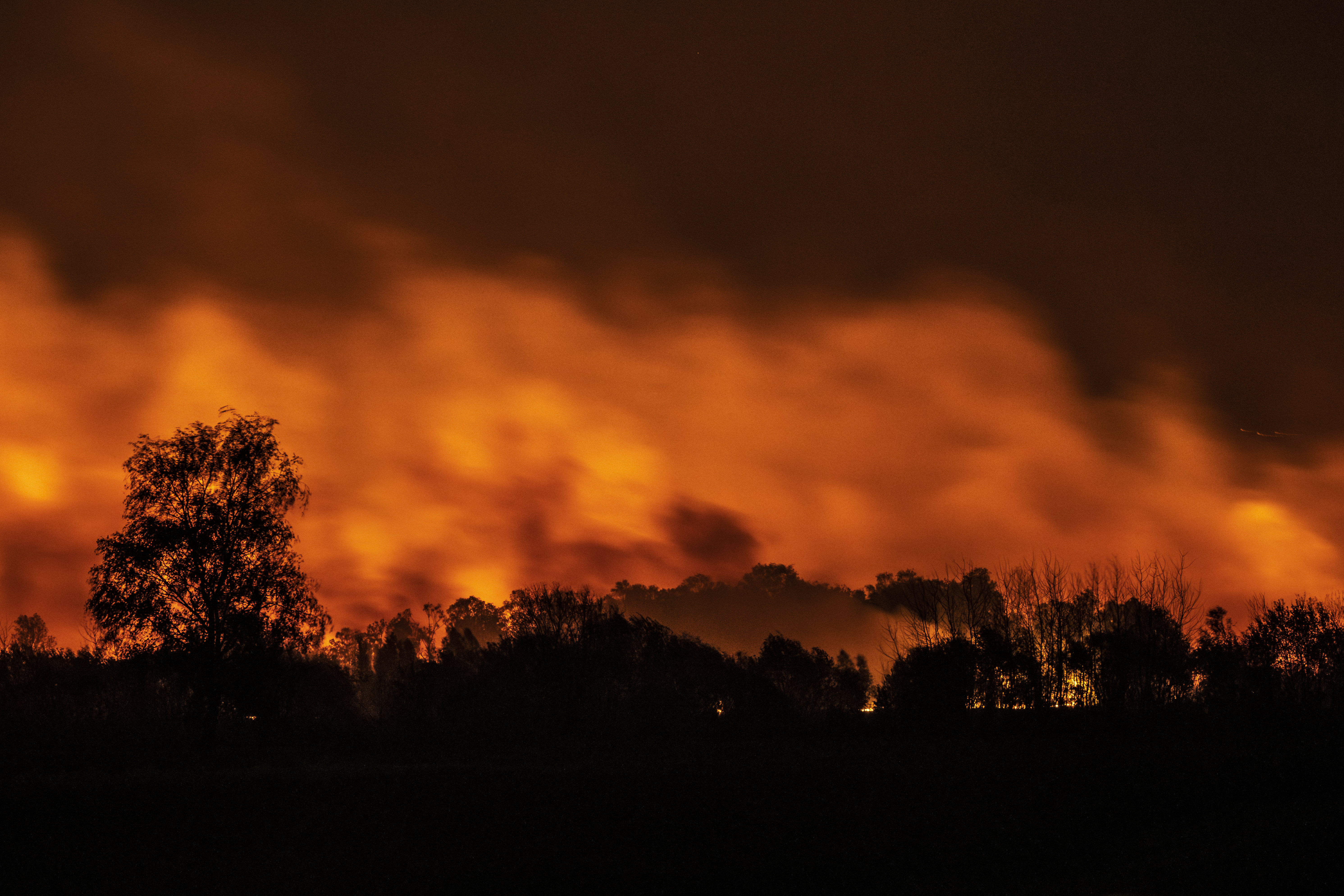 Brand in de peel - foto: Bob Luijks