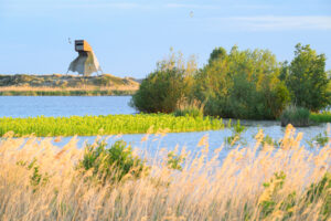 Unieke uitkijktoren op Marker Wadden - foto: Natuurmonumenten