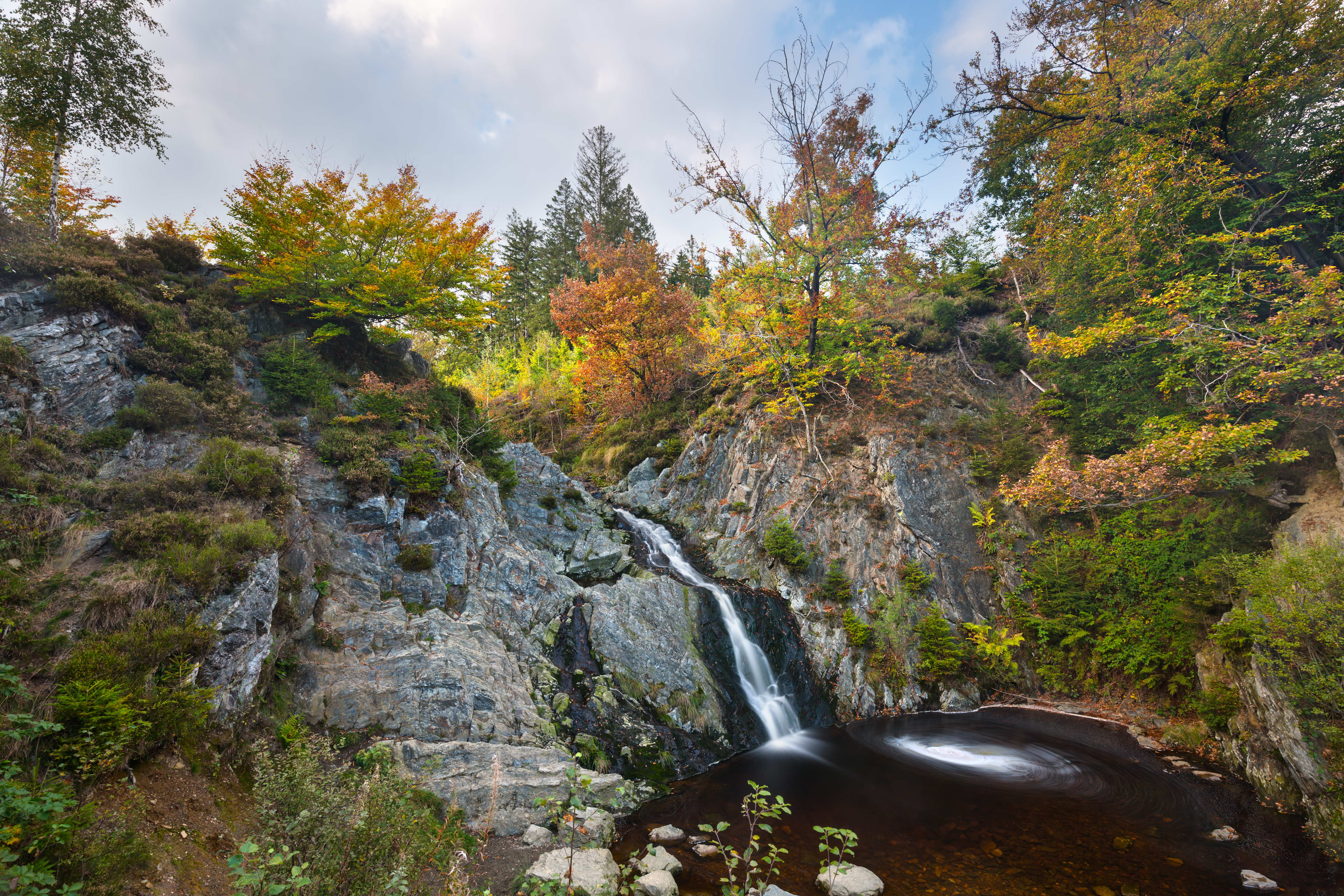Waterval van de Bayehon - foto: Shutterstock
