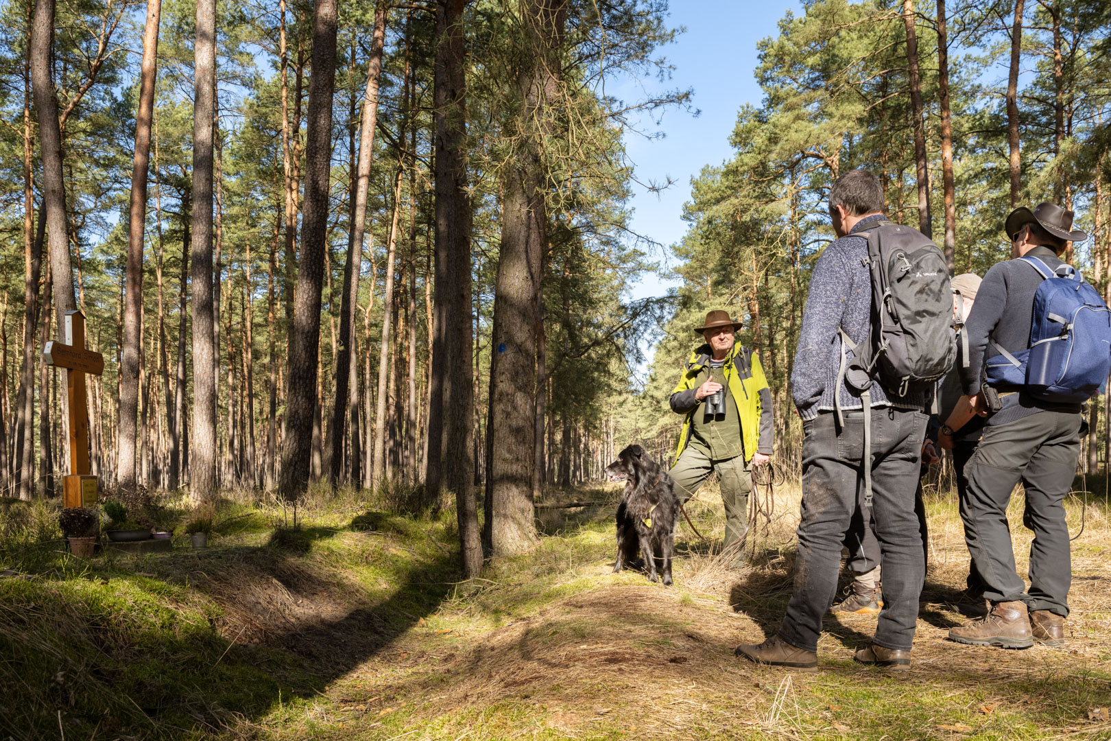 In de ban van de wolvenexpert - foto: Sandy Spaenhoven